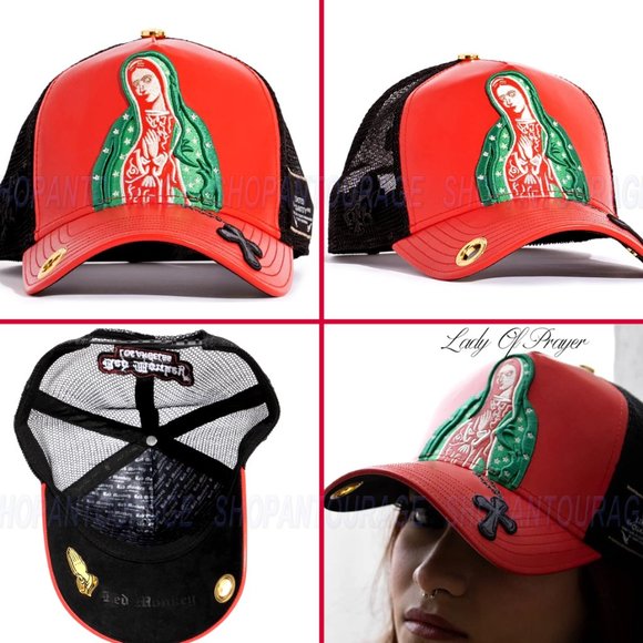 Red Monkey Hat Bundle #4 of 6 Limited Unisex Trucker Hats + Bandanna: $400 Value - Picture 3 of 7